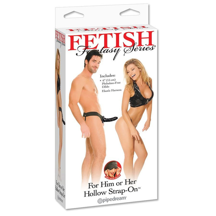 Fetish Fantasy Series Arnes Hueco Ajustable Negro 15 Cm