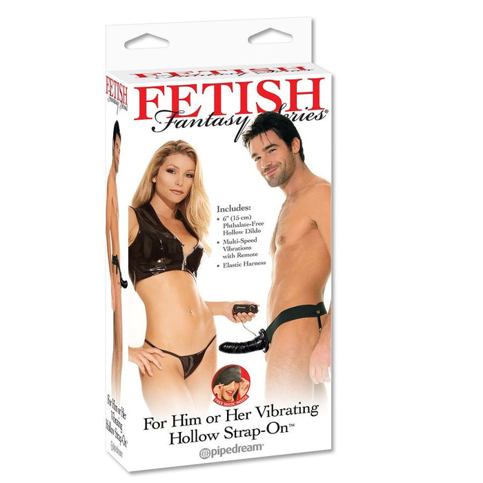 Fetish Fantasy Series Arnes Hueco Ajustable Negro 14 Cm