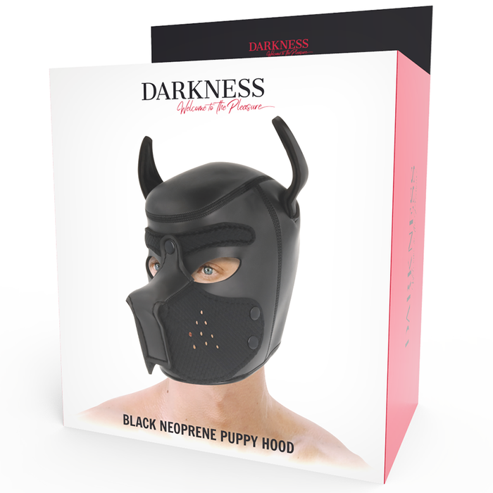 Darkness Máscara Perro De Neopreno Con Hocico Extraíble M
