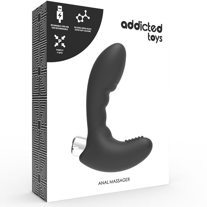 Addicted Toys Crazy Boy Vibrador Prostático Recargable 11 cm
