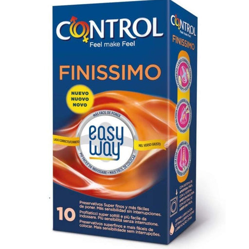 Control Finissimo Easy Way Preservativos 10 Unidades