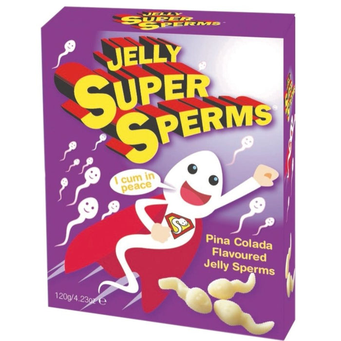 Spencer And Fleetwood Jelly Super Sperm Gominolas Forma Esperma 120 Gr