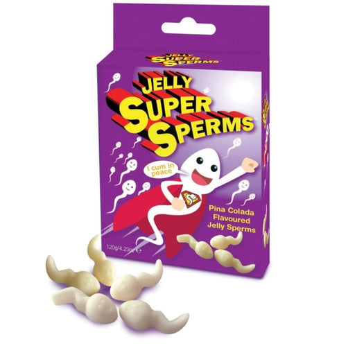 Spencer And Fleetwood Jelly Super Sperm Gominolas Forma Esperma 120 Gr