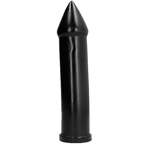 All Black Dildo Cohete 24 Cm