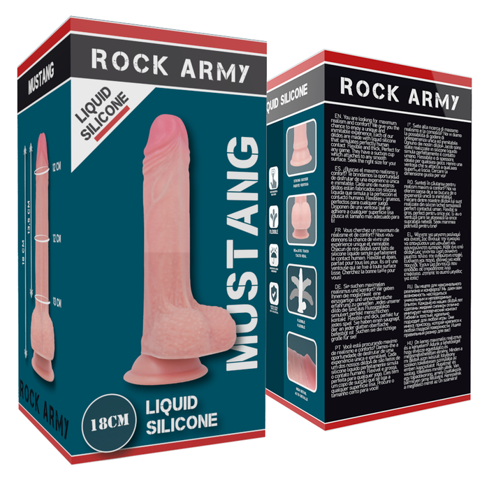 Rock Army Dildo Realistico 18 Cm