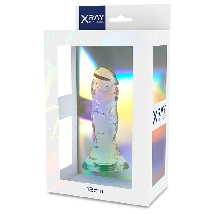 X Ray Clear Dildo Transparente 12 Cm