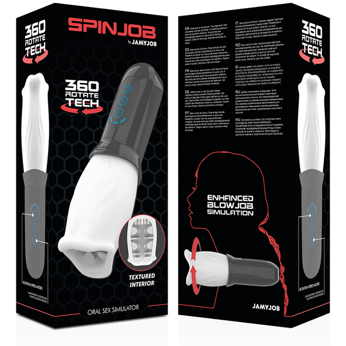 Jamyjob Spinjob Masturbador Con Rotacion