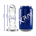 X Ray Arnés + Clear Dildo Transparente 12 Cm