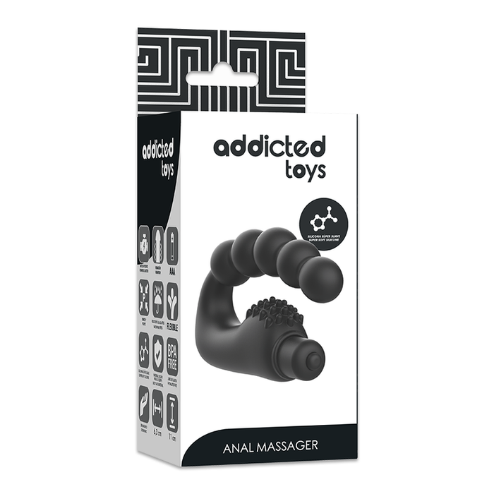 Addicted Toys Masajeador De Prostata Vibrante 11 cm