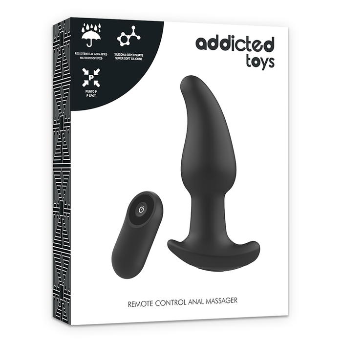 Addicted Toys Plug Anal Con Control Remoto 13 cm
